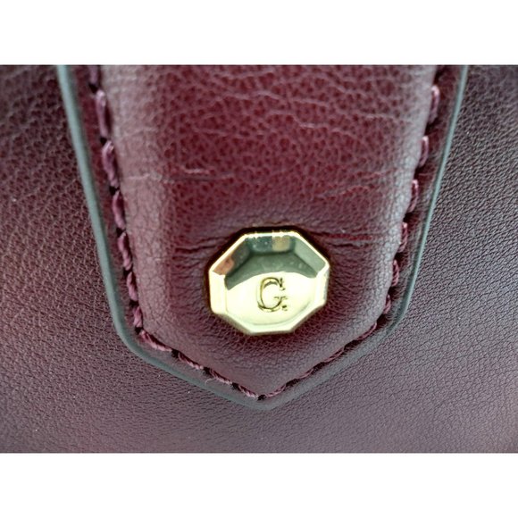 GILI / QVC Bags Gili Cranberry Crossbody Bag With Removable Pouch